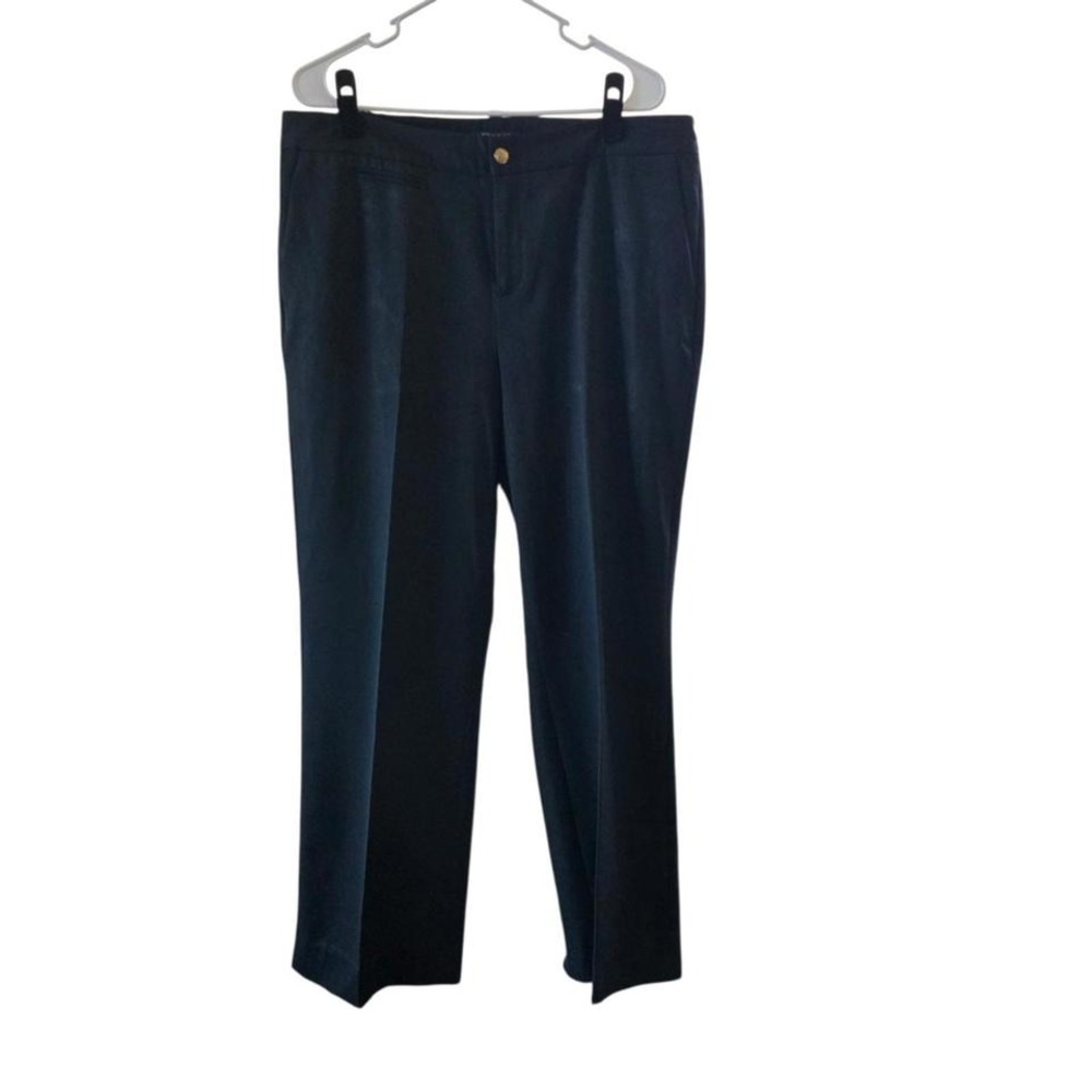 Plus Size*****Polo by Ralph Lauren Black Straight‎ Leg Pants